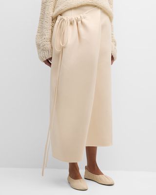Silon Cashmere-Blend Maxi Skirt
