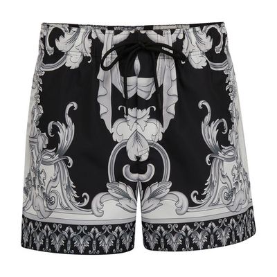 Silver Baroque swimshorts