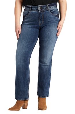 Silver Jeans Co. Avery High Waist Slim Bootcut Jeans in Indigo