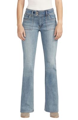 Silver Jeans Co. Be Low Low Rise Flare Jeans in Indigo