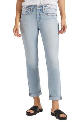 Silver Jeans Co. Beau High Waist Ankle Slim Jeans in Indigo