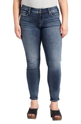 Silver Jeans Co. Brit Low Rise Skinny Jeans in Indigo