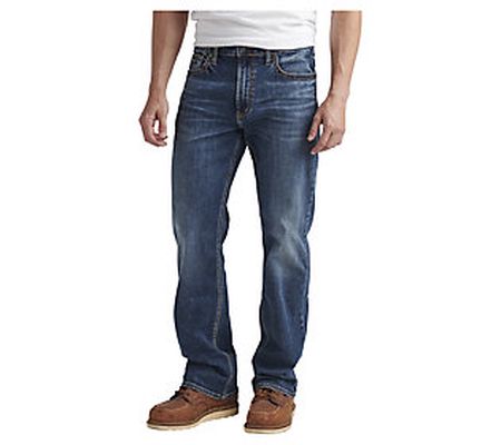 Silver Jeans Co. Gordie Loose Fit Straight Leg Jeans-SDK333