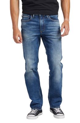 Silver Jeans Co. Infinite Relaxed Straight Leg Jeans in Indigo