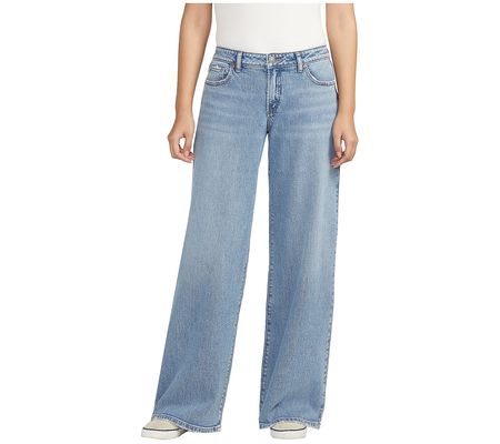Silver Jeans Co. Low Rise Wide Skater Jeans
