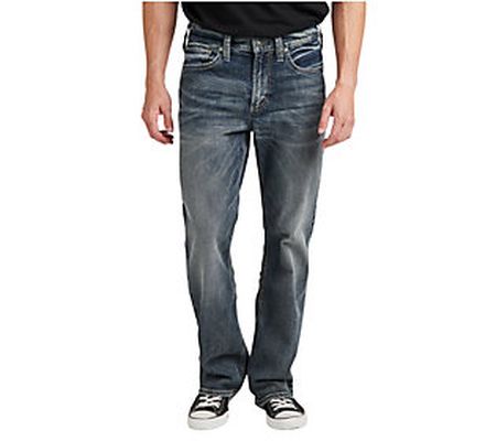 Silver Jeans Co. Men's Craig Easy Fit Bootcut Jeans-EAB393