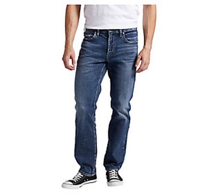 Silver Jeans Co. Men's Eddie Athletic Fit Leg J eans - ECF359