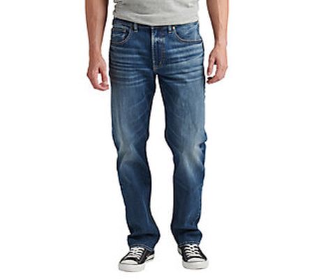 Silver Jeans Co Men's Eddie Relaxed Fit Tapered Leg JeansEKC26