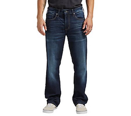 Silver Jeans Co. Men's Grayson Classic Straight Jeans-EAE460