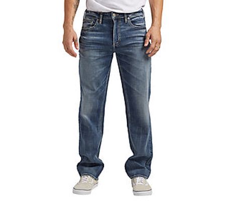 Silver Jeans Co. Men's Grayson Classic Straight Jeans-SDK312