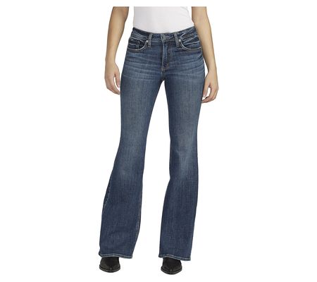 Silver Jeans Co. Most Wanted Mid Rise Flare Jea ns