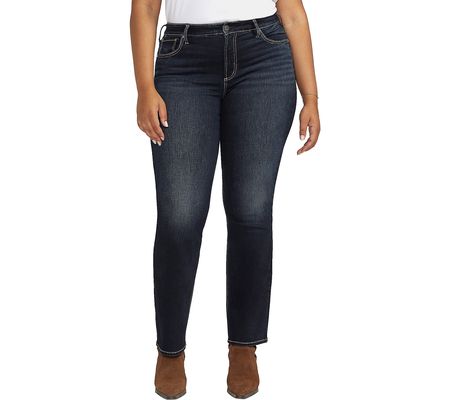 Silver Jeans Co.Plus Avery High Rise Curvy Slim Boot Jeans