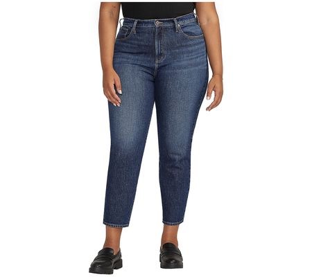 Silver Jeans Co. Plus Highly Desirable Slim Str aight Jeans