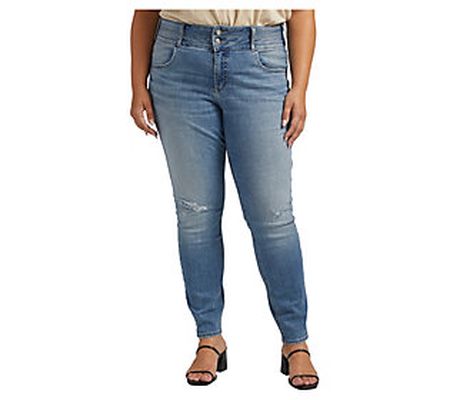 Silver Jeans Co. Plus Size Avery High Rise Skin ny Jeans-ECF28