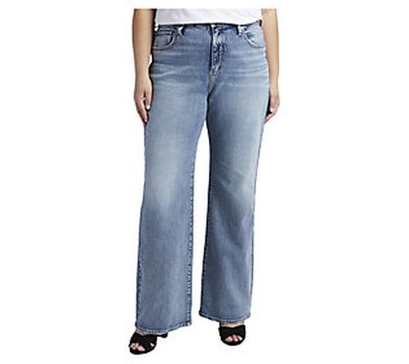 Silver Jeans Co. Plus Size Highly Desirable Tro user Leg Jean