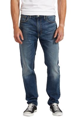 Silver Jeans Co. Risto Athletic Fit Skinny Leg Jeans in Indigo