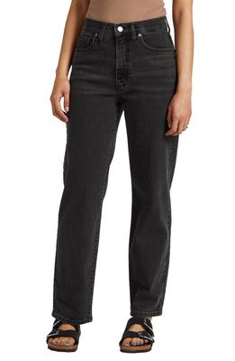 Silver Jeans Co. Straight Leg Dad Jeans in Black