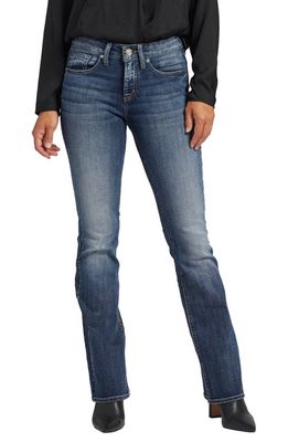 Silver Jeans Co. Suki Curvy Fit Bootcut Jeans in Indigo