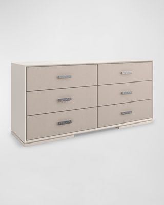 Silver Lining 6-Drawer Dresser
