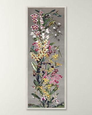 Silver Orchid Panel II Wall Art