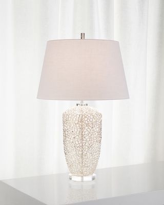 Silver Vines Table Lamp