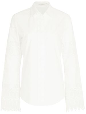 Silvia Tcherassi Aspasia organic-cotton blouse - Neutrals