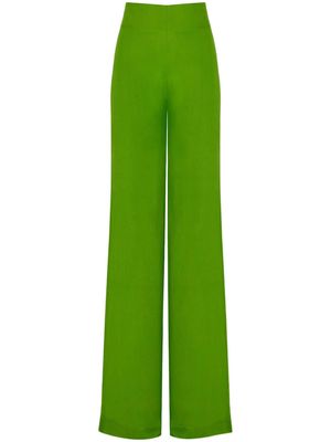 Silvia Tcherassi Grotte high-waisted trousers - Green