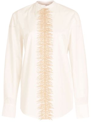 Silvia Tcherassi Isabel organic-cotton blouse - White