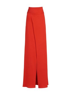 Silvia Tcherassi Pinar high-waist maxi skirt - Red