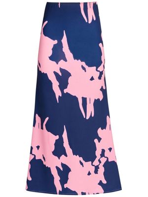 Silvia Tcherassi Trieste graphic-print skirt - Pink