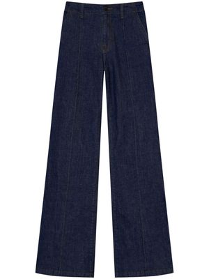 Simkhai Ansel mid-rise flared jeans - Blue