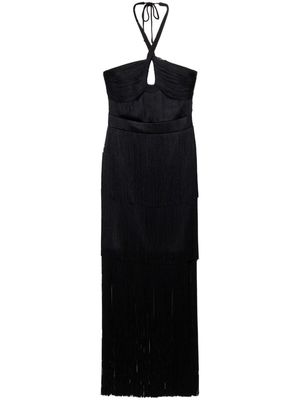 Simkhai Baldwin fringed maxi dress - Black
