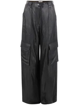 Simkhai Beatriz wide-leg cargo trousers - Black