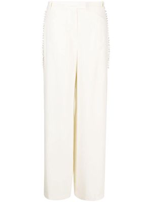 Simkhai Blossom pleated tailored trousers - Neutrals
