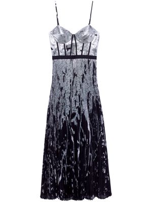 Simkhai Brielle pleated gown - Black