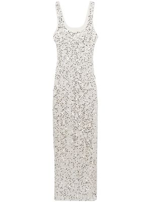 Simkhai Dione sequin-embellished gown - White