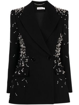 Simkhai Getty crystal-embellished blazer - Black