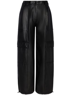 Simkhai Luxe faux-leather trousers - Black