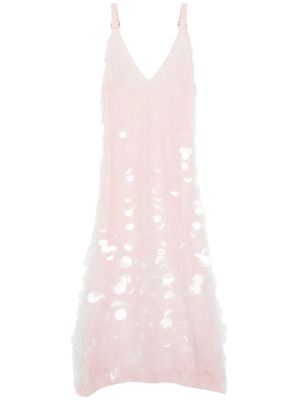 Simkhai Madysen sequin-embellished dress - Pink
