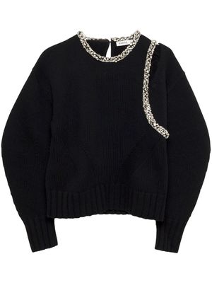 Simkhai Monroe crystal-embellished jumper - Black