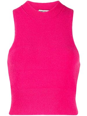 Simkhai Tatyana sleeveless cropped top - Pink