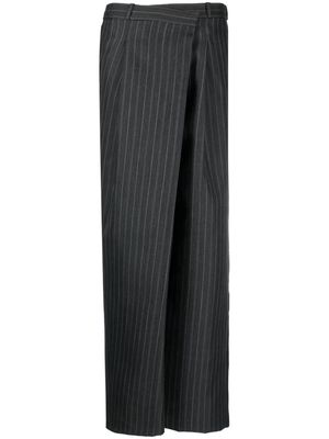 Simkhai Tayler pinstripe wide-leg trousers - Grey