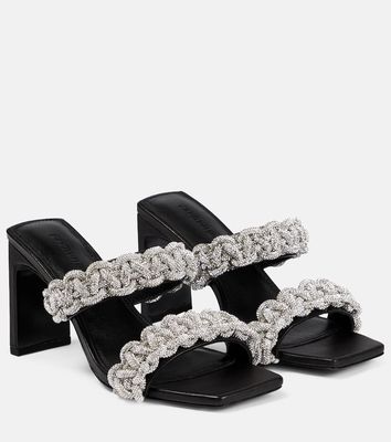Simkhai Walker crystal-embellished sandals