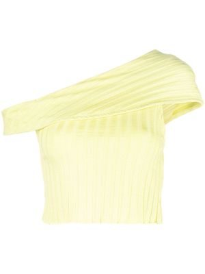 Simon Miller Fosse one-shoulder top - Yellow