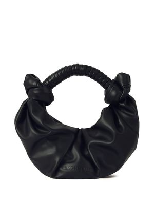 Simon Miller Lopsy ruched shoulder bag - Black