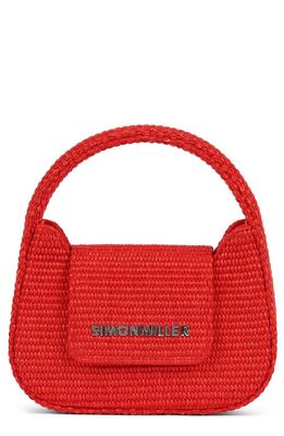 Simon Miller Mini Retro Woven Bag in Spicy Red