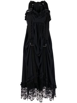 Simone Rocha adjustable cut-out dress - Black
