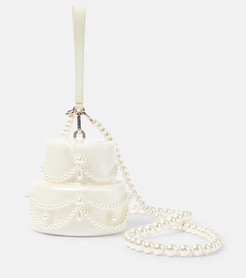 Simone Rocha Cake embellished crossbody bag