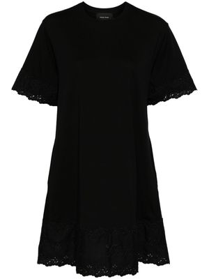 Simone Rocha cotton T-shirt dress - Black