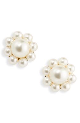 Simone Rocha Daisy Imitation Pearl Stud Earrings